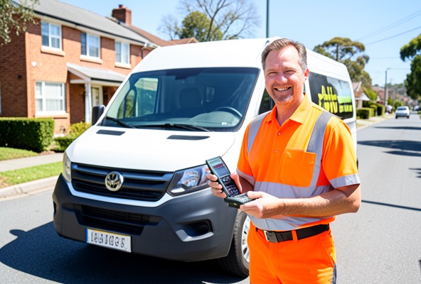 Rescue Electric electrician working in a Airport West home