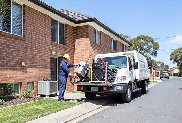 Rescue Electric electrician working in a Bentleigh East home