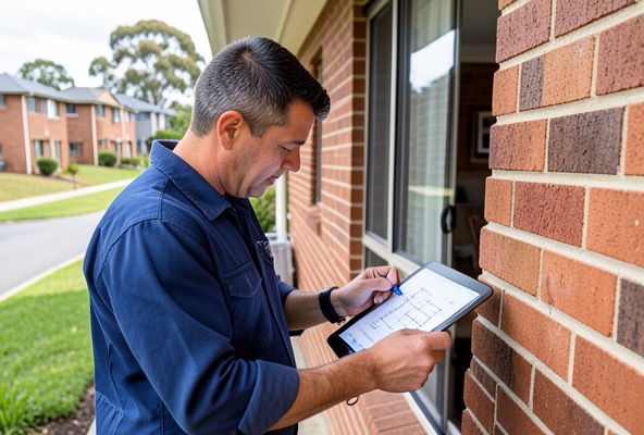 Rescue Electric electrician working in a Kings Park home