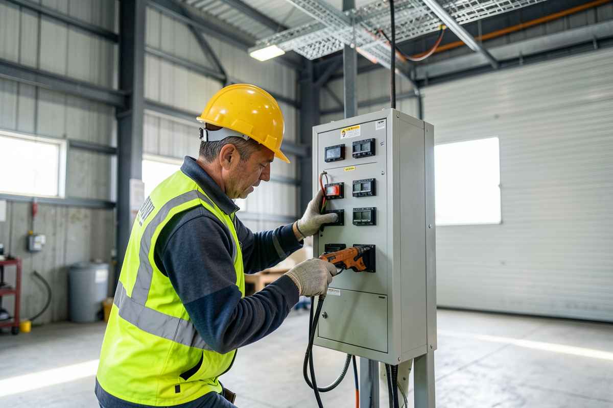 Commercial electrician and new builds Melbourne